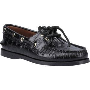 Sperry - Authentieke Originele Bootschoen - Zwart - Dames