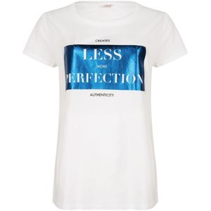 Esqualo T-shirt sp21.05022 white/blue