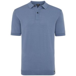 Genti - Polo KM - Poloshirt - Blauw - Katoen