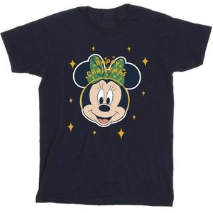 Li-cense Disney heren minnie mouse vrolijk kerstmis t-shirt