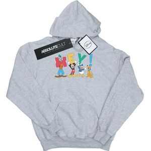 Li-cense Disney jongens mickey mouse friends hey hoodie