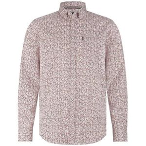 State of Art - Overhemd - Bordeaux - Lange Mouw - 21425276