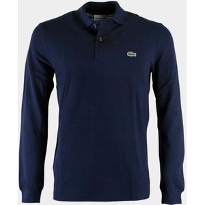 Polo Lacoste Men L1312 Longsleeve Classic Fit Navy Blue