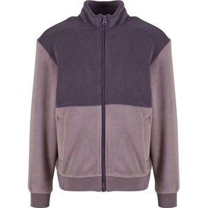 Urban Classics Heren polar fleece jas met kleurblok