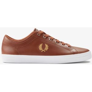 Fred Perry - Baseline - Sneakers - Tan - Leer