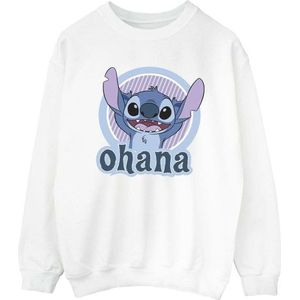 Li-cense Disney dames lilo and stitch ohana cirkel sweatshirt