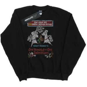 Li-cense Disney heren 101 dalmatiërs retro poster sweatshirt