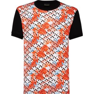 Billionaire - T-Shirt Ronde Hals Palms - Veelkleurig - Katoen