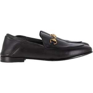 Gucci Brixton Omkeerbare Instappers in Zwart Leer