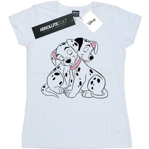 Li-cense Disney dames 101 dalmatiërs puppy love katoenen t-shirt