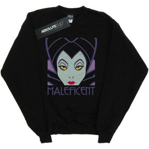 Li-cense Disney heren maleficent cropped head sweatshirt