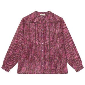 Maison Hotel - Blouse lange mouw - Roze - Florence