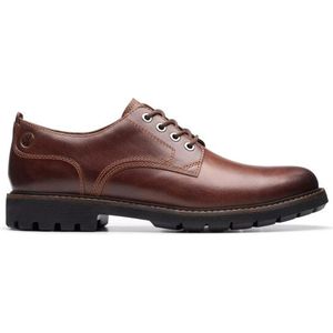Clarks - Batcombe Tie - Heren Veterschoen - Bruin - Leer
