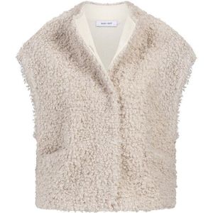 Knit-ted - Joshie - Gilet - Ecru