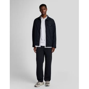 Lyle & Scott - Drawstring Tapered Chino - Broek - Zwart