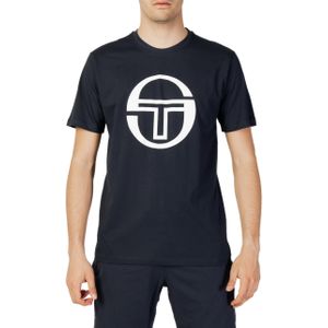 Sergio Tacchini - Logo Tee - T-shirt - Blauw - Katoen
