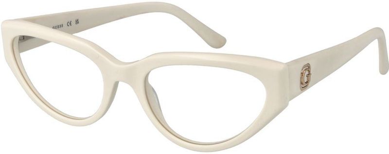 Guess - GU50113 - Brilrand - Wit - Cat Eye - Demo Glazen