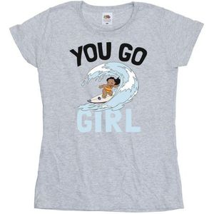 Li-cense Disney dames lilo and stitch you go girl katoenen t-shirt