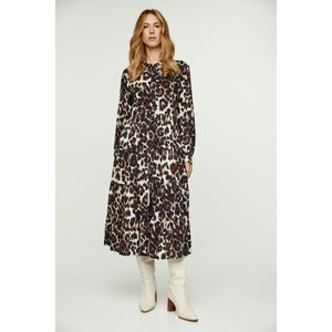 Jurk - Dierenprint - A-lijn