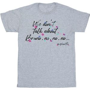 Li-cense Disney dames encanto we don't talk about bruno no no boyfriend fit katoenen vriend t-shirt