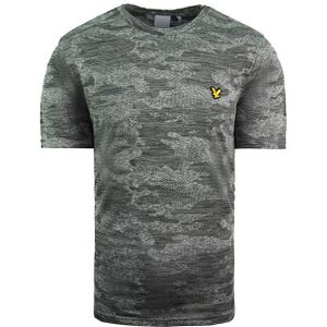 Lyle & Scott - Camo Run - T-shirt - Groen