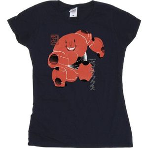 Li-cense Disney dames big hero 6 baymax suite pose katoenen t-shirt