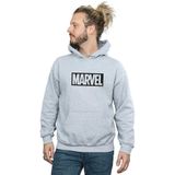 Li-cense Marvel heren outline logo hoodie