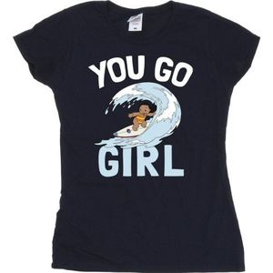 Li-cense Disney dames lilo and stitch you go girl katoenen t-shirt