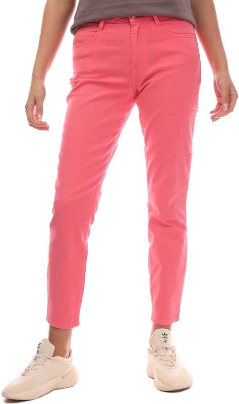 BOSS - Slim-Fit Cropped Jeans - Roze - Dames