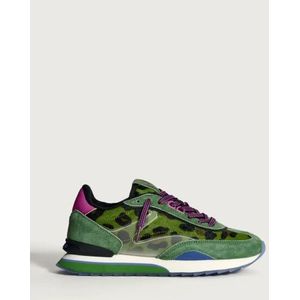 HOFF - Art Green - Sneakers - Suède en Pony Haar - Panterprint