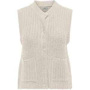Jacqueline de Yong Jdymabel s/l o-neck button vest knt
