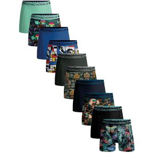 Muchachomalo Heren 10-pack boxershorts print/effen