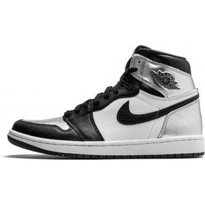 Nike Air jordan 1 retro high silver toe (w)