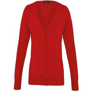 Premier Dames gebreid knoop door vest