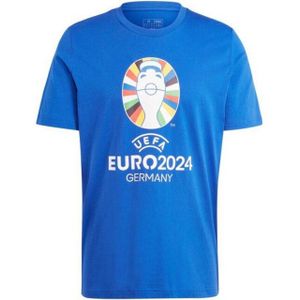 Adidas - UEFA Euro24 - T-shirt - Heren - 100% Katoen - Korte Mouwen