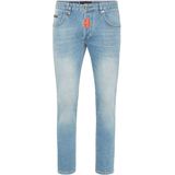 Denim Skinny Fit Trousers Hexagon