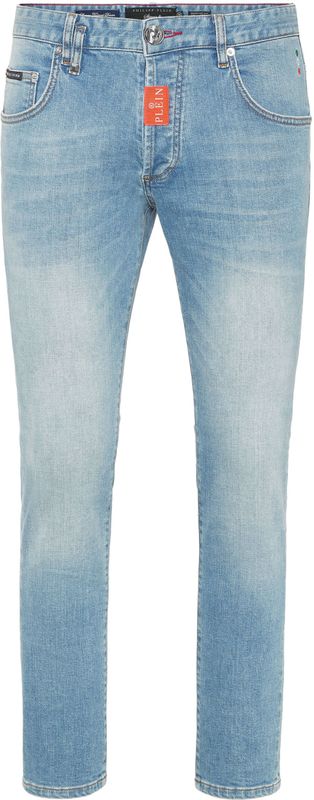 Denim Skinny Fit Trousers Hexagon