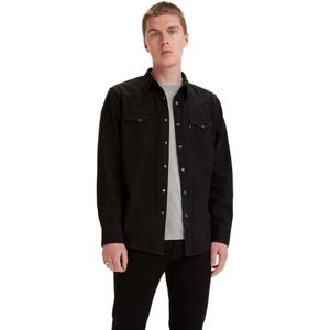 Levi's - Barstow Overhemd Zwart - Maat M - Regular-fit