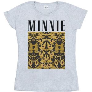 Li-cense Disney dames minnie mouse barok patroon katoenen t-shirt