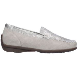 Waldlaufer - 431000 H-Harriet - Instappers - Grijs - Leer en Suède - Rubber Zool