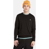 Timberland - John Crewneck Sweatshirt - Zwart - Heren