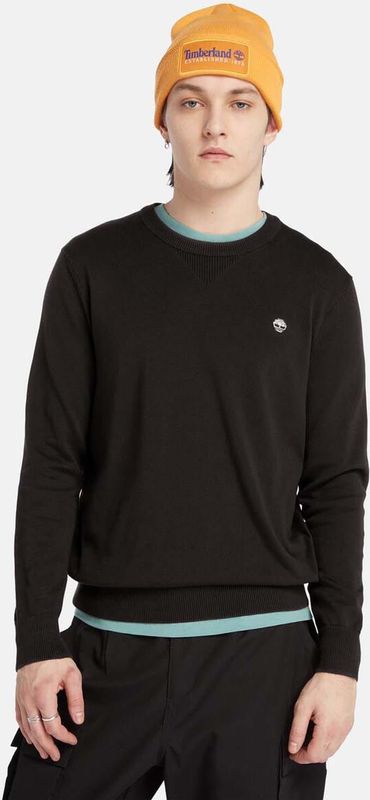 Timberland - John Crewneck Sweatshirt - Zwart - Heren
