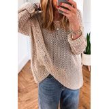 Gehaakte Lange Mouw Trui