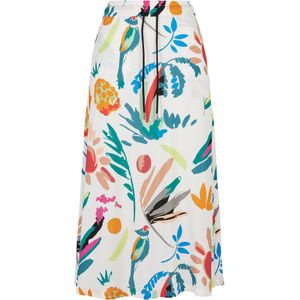 Urban Classics Dames fruit midi rok