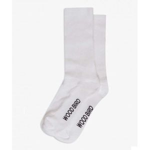 Woodbird Socks white 2016-002