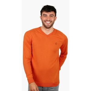 Q1905 - Heemskerk - Trui - V-hals - 100% Fijngebreid Katoen