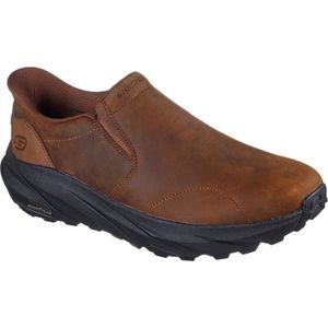 Skechers - Conner Rayne - Instappers - Donkerbruin - Leer