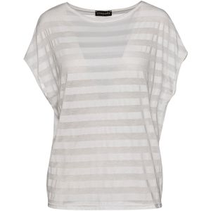 Ecru - Semi Sheer Top - Zomertop - Mouwloos - 100% Katoen