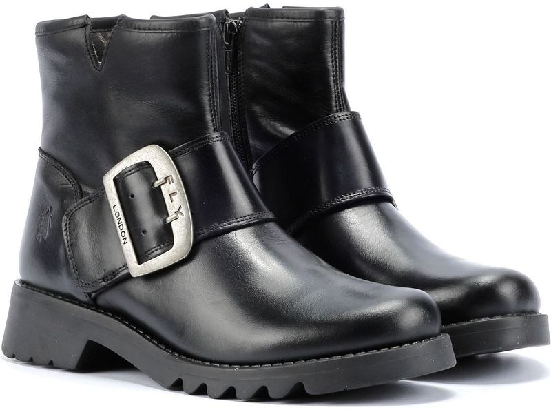 Fly London - Rily - Enkellaars - Zwart