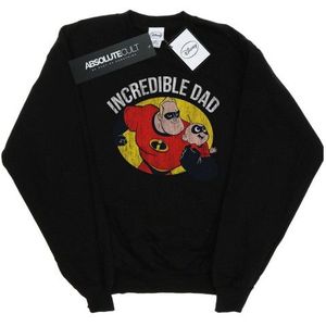 Li-cense - The Incredibles - Sweatshirt - Zwart - 50% Katoen, 50% Polyester, Gedrukt, Crew Neck